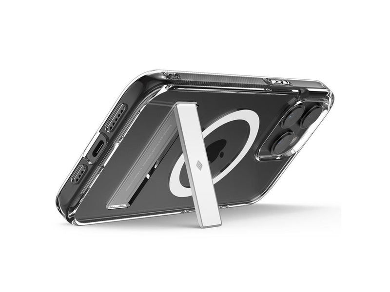 Spigen Caseology Capella MagSafe Kickstand - clear white - iPhone 15 Pro