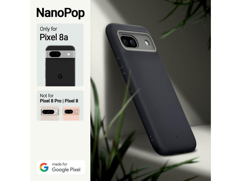Spigen Caseology Nano Pop - black sesame - Google Pixel 8a