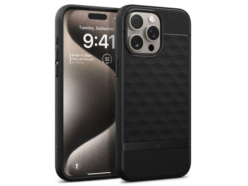 Spigen Caseology Parallax MagSafe - matte black - iPhone 15 Pro Max
