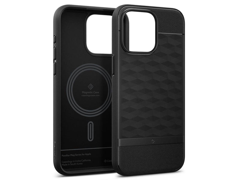 Spigen Caseology Parallax MagSafe - matte black - iPhone 15 Pro Max