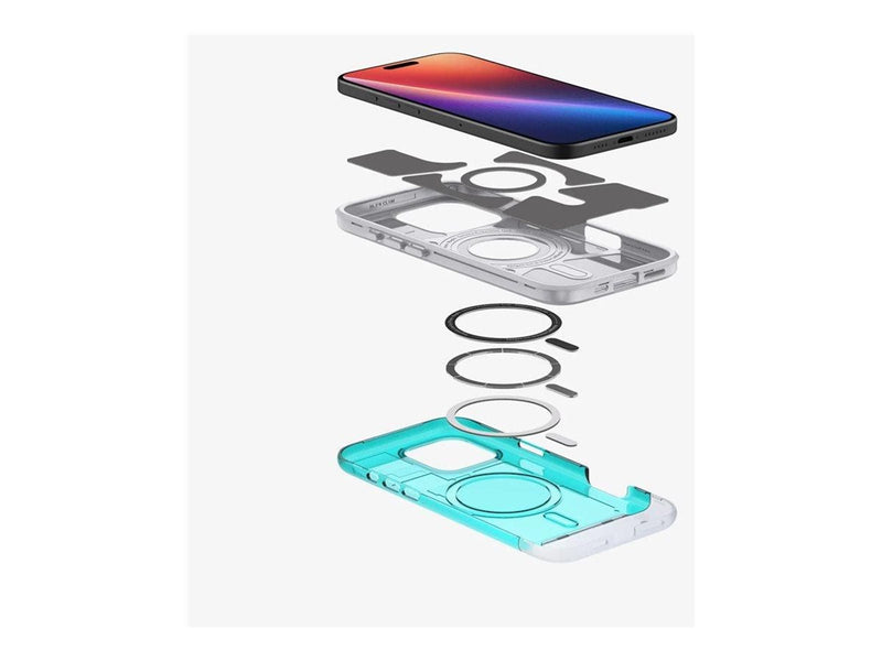 Spigen Classic C1 MagSafe - bondi blue - iPhone 16 Pro