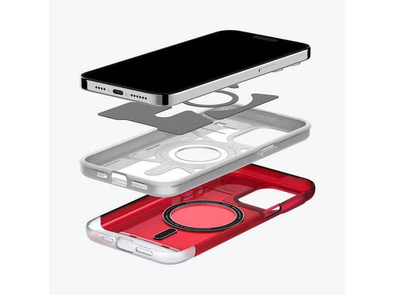 Spigen Classic C1 MagSafe - ruby - iPhone 15 Pro