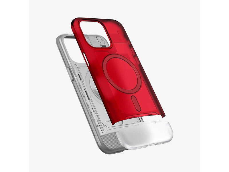 Spigen Classic C1 MagSafe - ruby - iPhone 15 Pro