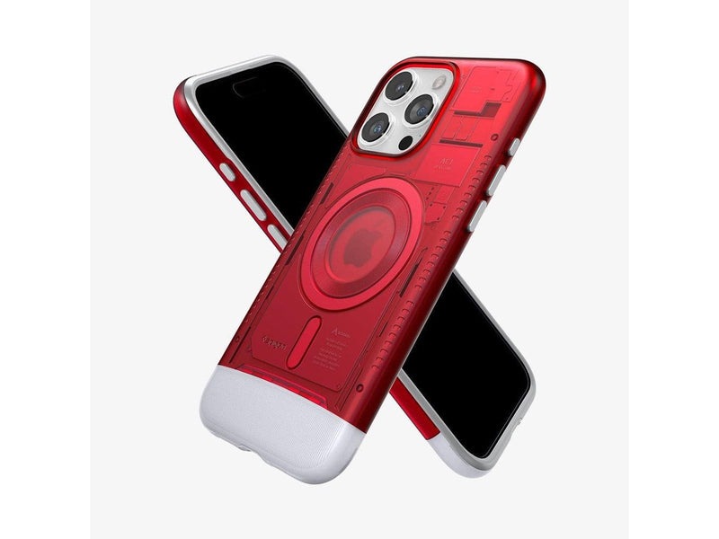 Spigen Classic C1 MagSafe - ruby - iPhone 15 Pro