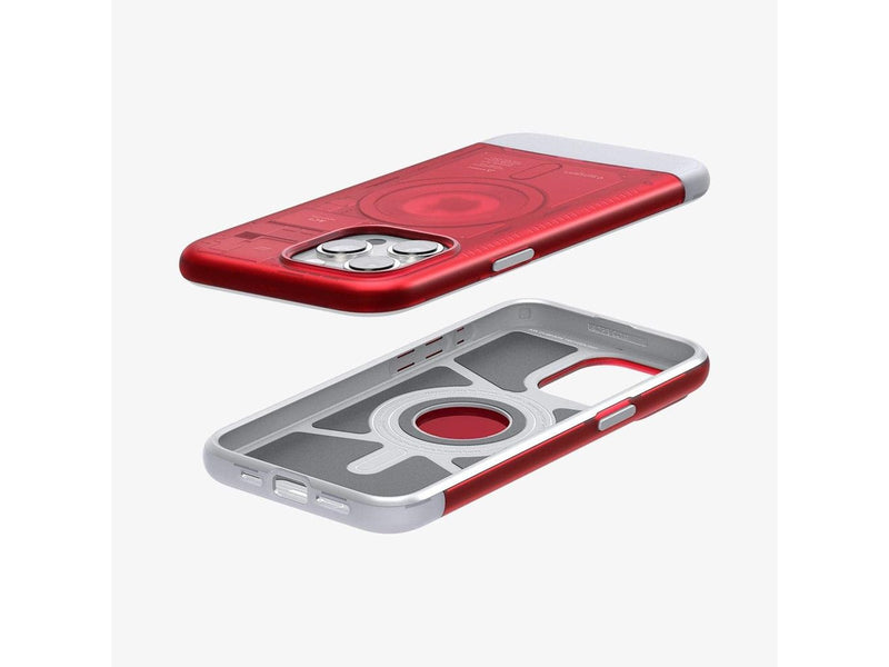 Spigen Classic C1 MagSafe - ruby - iPhone 15 Pro