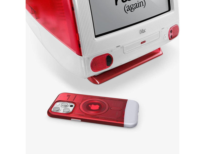 Spigen Classic C1 MagSafe - ruby - iPhone 15 Pro