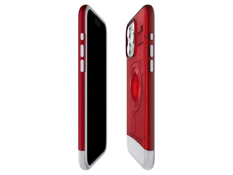 Spigen Classic C1 MagSafe - ruby - iPhone 15 Pro Max