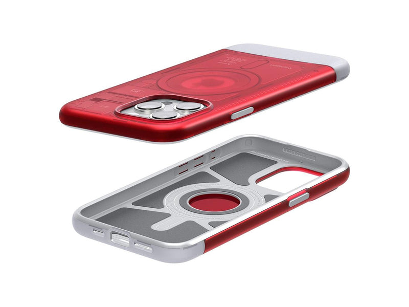 Spigen Classic C1 MagSafe - ruby - iPhone 15 Pro Max