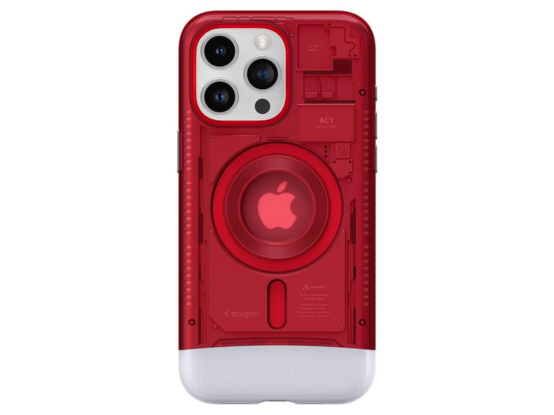 Spigen Classic C1 MagSafe - ruby - iPhone 15 Pro Max