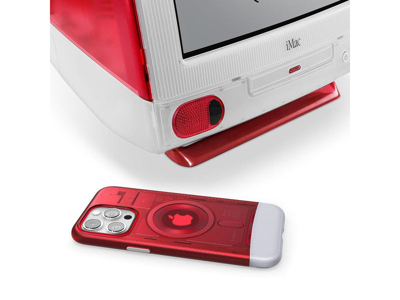 Spigen Classic C1 MagSafe - ruby - iPhone 15 Pro Max