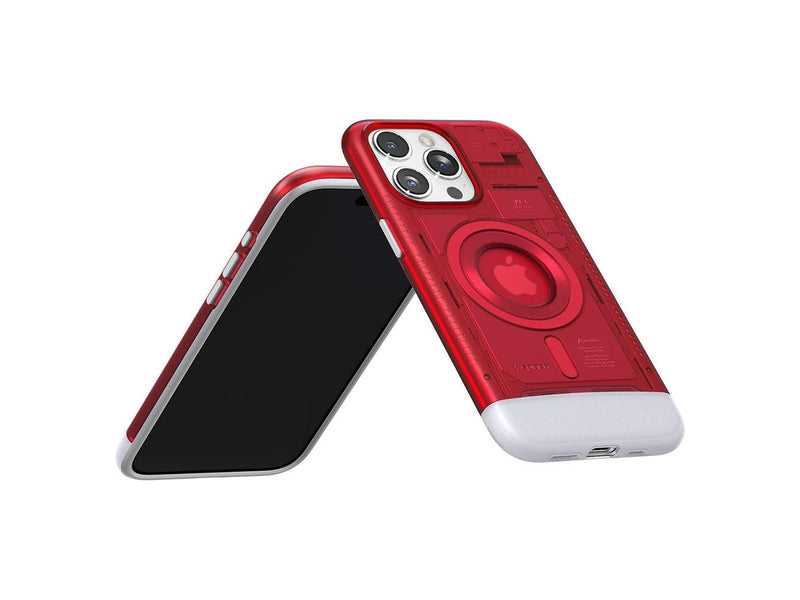 Spigen Classic C1 MagSafe - ruby - iPhone 15 Pro Max