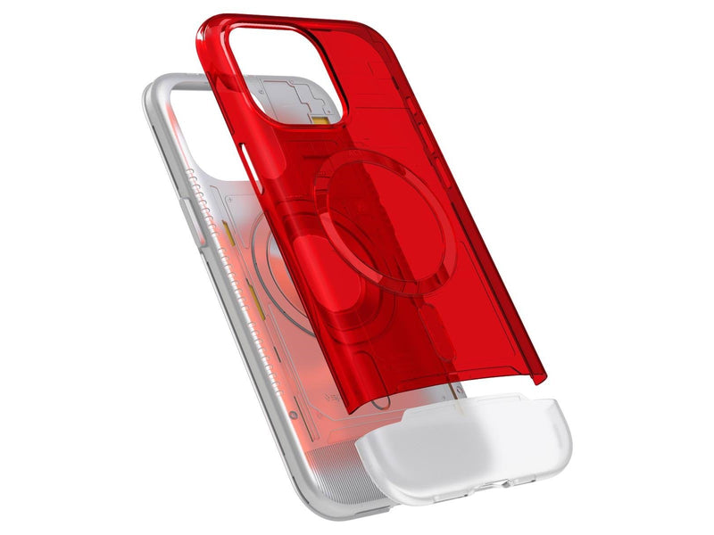 Spigen Classic C1 MagSafe - ruby - iPhone 15 Pro Max