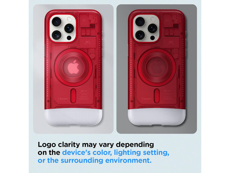 Spigen Classic C1 MagSafe - ruby - iPhone 15 Pro Max