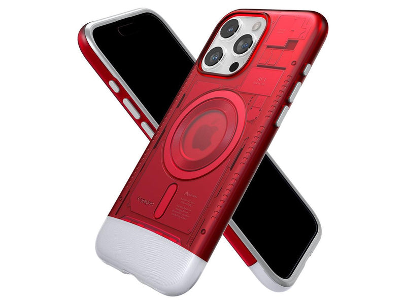 Spigen Classic C1 MagSafe - ruby - iPhone 15 Pro Max