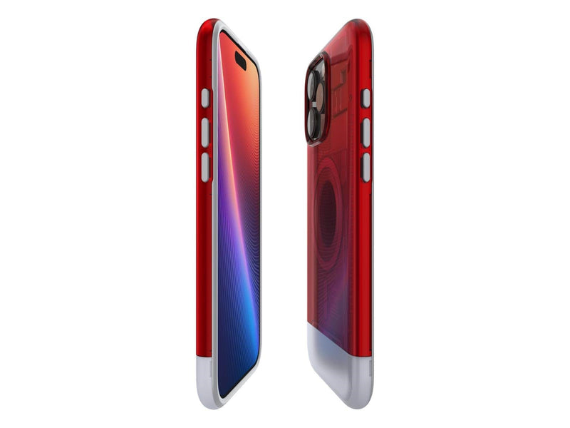 Spigen Classic C1 MagSafe - ruby - iPhone 16 Pro