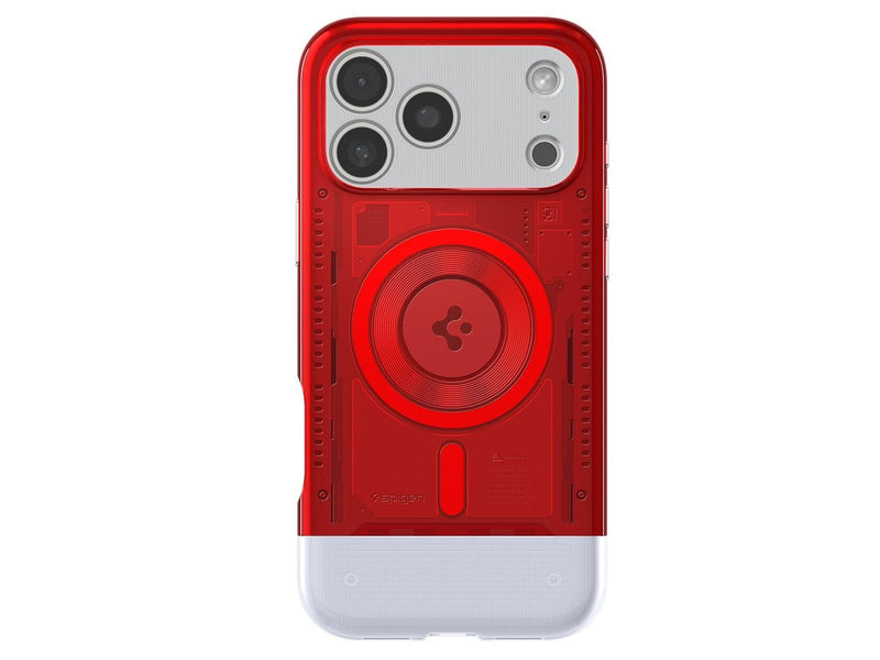 Spigen Classic C1 MagSafe - ruby - iPhone 17 Pro