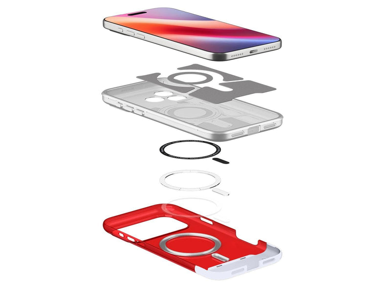 Spigen Classic C1 MagSafe - ruby - iPhone 17 Pro Max