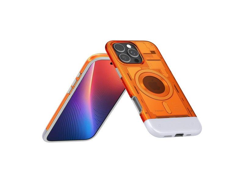 Spigen Classic C1 MagSafe - tangerine - iPhone 16 Pro