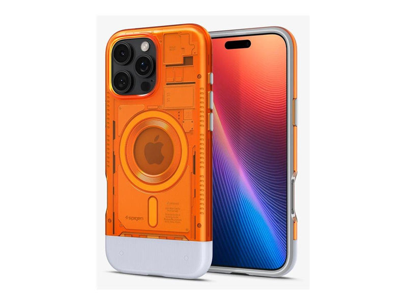 Spigen Classic C1 MagSafe - tangerine - iPhone 16 Pro