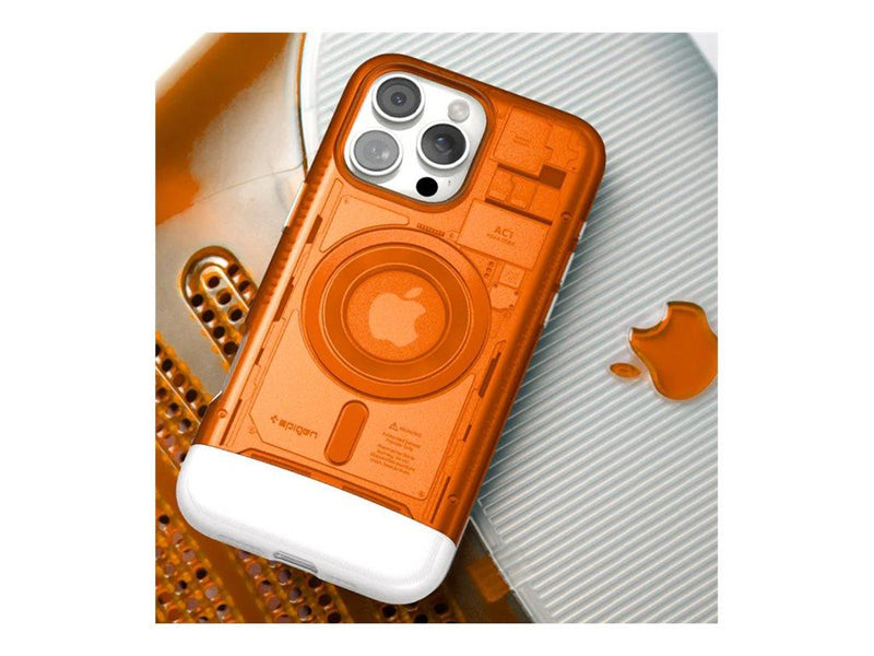 Spigen Classic C1 MagSafe - tangerine - iPhone 16 Pro