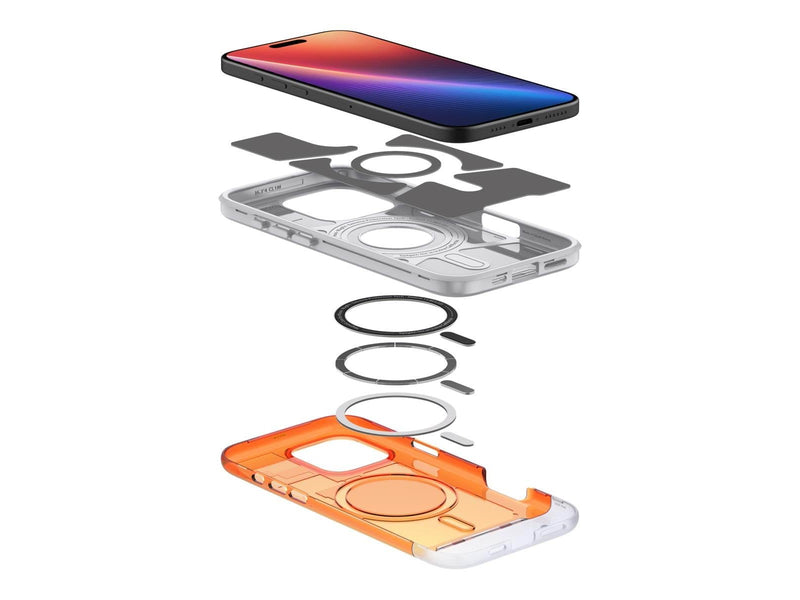Spigen Classic C1 MagSafe - tangerine - iPhone 16 Pro