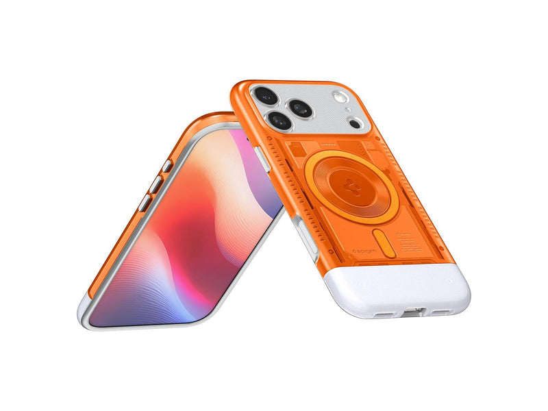 Spigen Classic C1 MagSafe - tangerine - iPhone 17 Pro Max