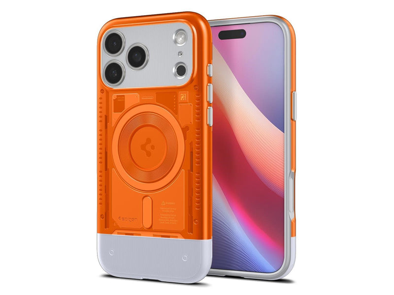 Spigen Classic C1 MagSafe - tangerine - iPhone 17 Pro Max