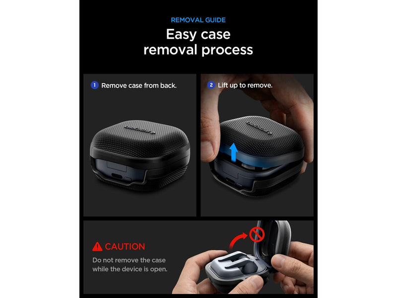 Spigen Classic Fit - black - Samsung Galaxy Buds 4 Pro/4