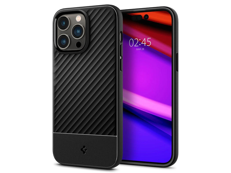 Spigen Core Armor - matte black - iPhone 14 Pro