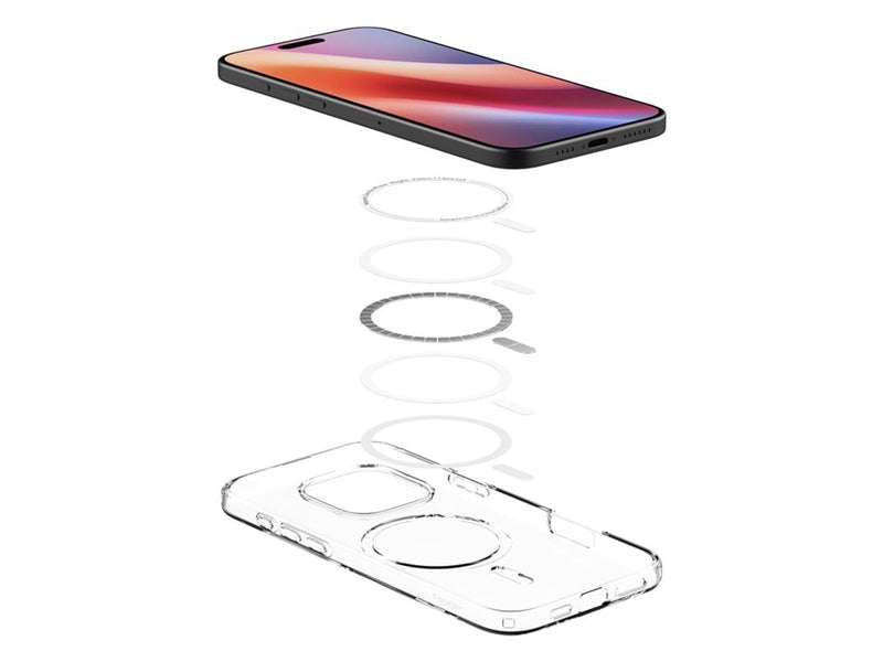 Spigen Crystal Flex MagSafe crystal clear - iPhone 16 Pro Max
