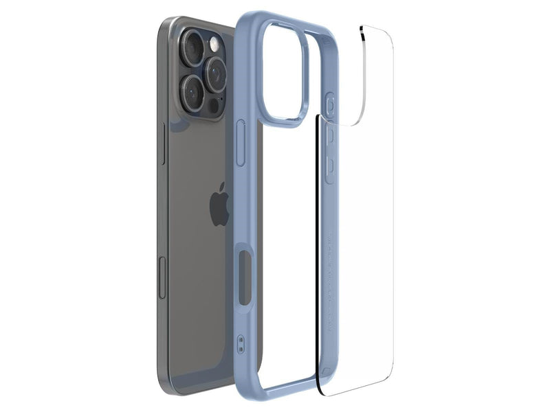 Spigen Crystal Hybrid - Sierra Blue - iPhone 16 Pro Max