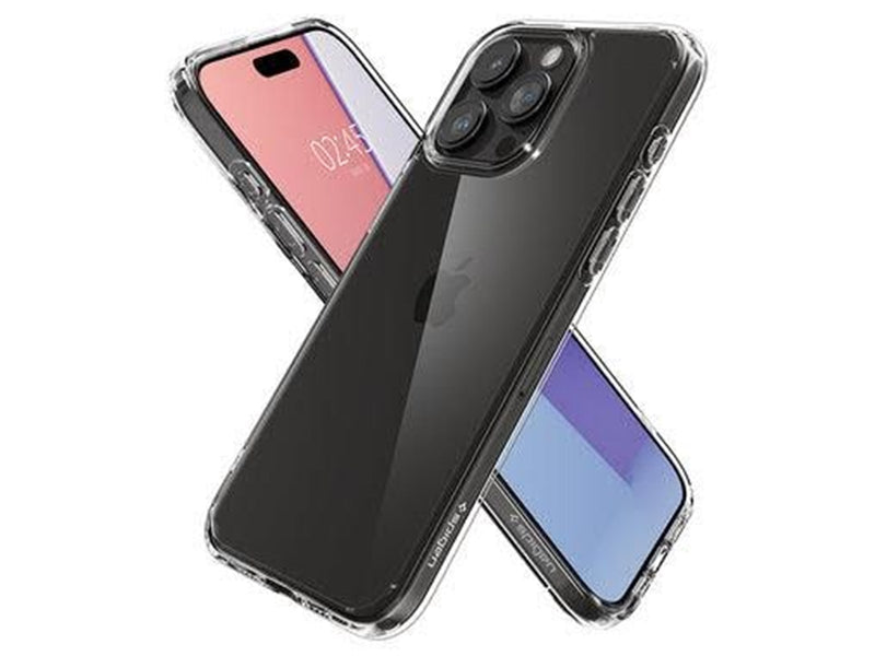 Spigen Crystal Hybrid - crystal clear - iPhone 15 Pro Max