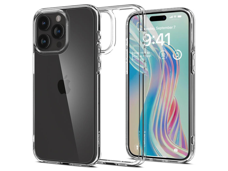 Spigen Crystal Hybrid - crystal clear - iPhone 15 Pro Max