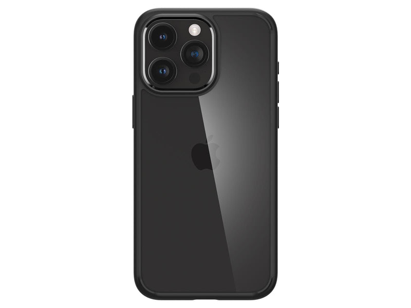 Spigen Crystal Hybrid - matte black - iPhone 15 Pro Max