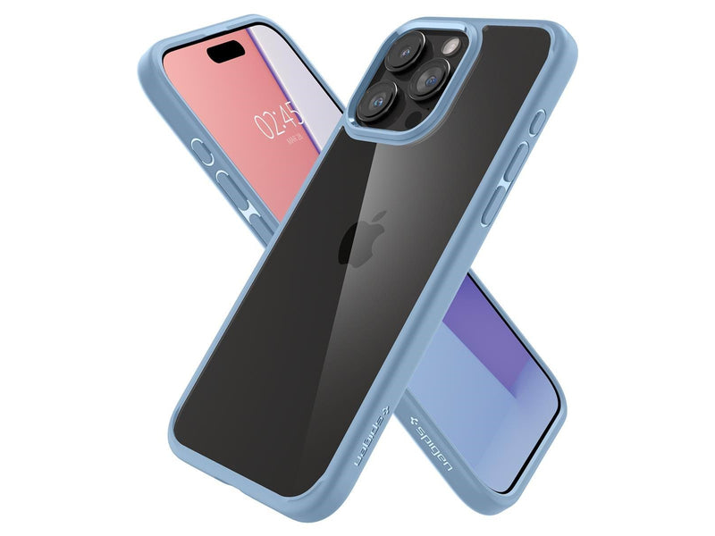 Spigen Crystal Hybrid - sierra blue - iPhone 15 Pro Max