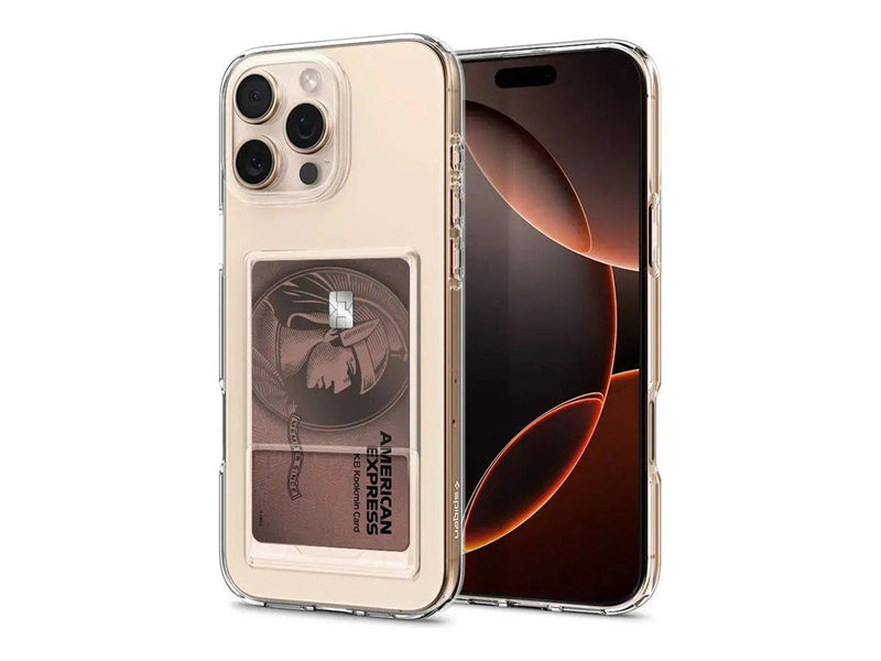 Spigen Crystal Slot - crystal clear - iPhone 16 Pro