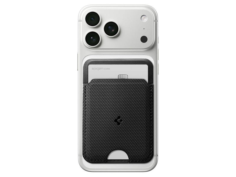 Spigen Slim Fold Stand MagSafe Wallet 1 Card - black