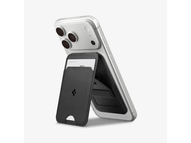 Spigen Slim Fold Tripod MagSafe Wallet 1 Card - black