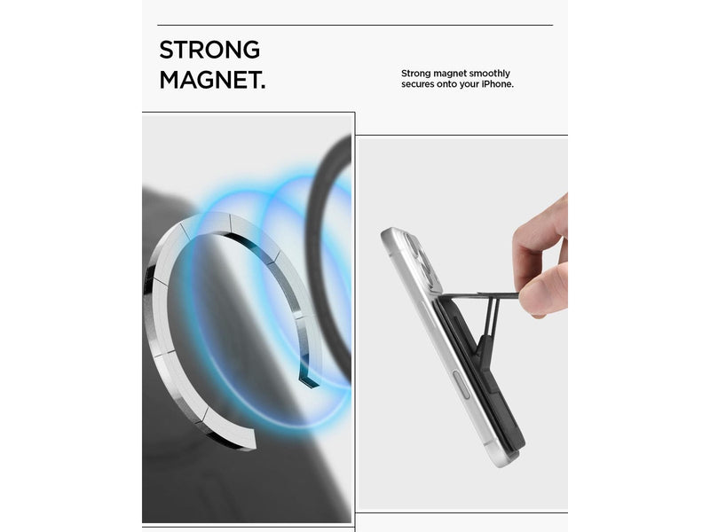 Spigen Slim Fold Tripod MagSafe Wallet 1 Card - black