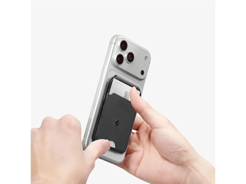 Spigen Slim Fold Tripod MagSafe Wallet 3 Card - black