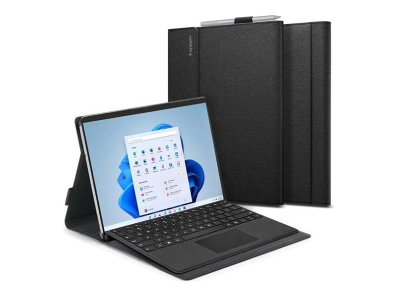 Spigen Stand Folio - black - Microsoft Surface Pro 11/10/9/8