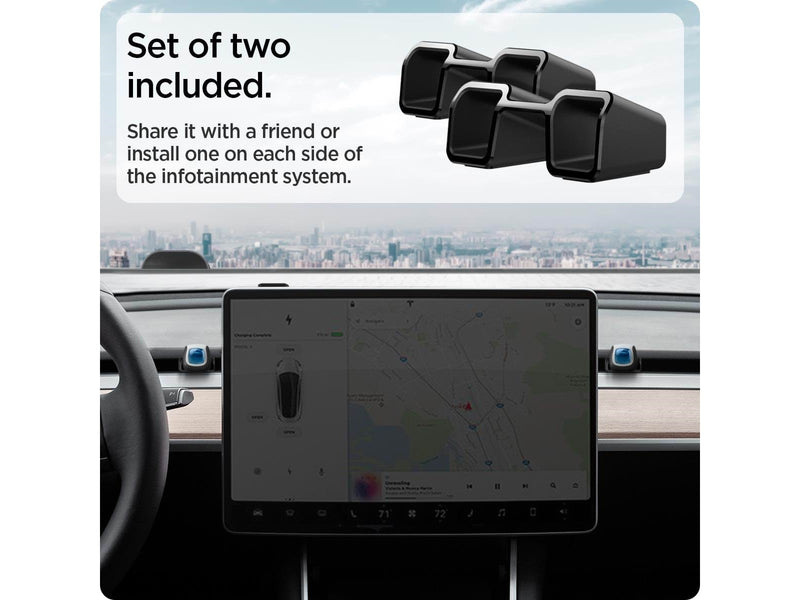 Spigen Tesla Air freshener Adapter - black - Tesla Model Y/3 2021/2022