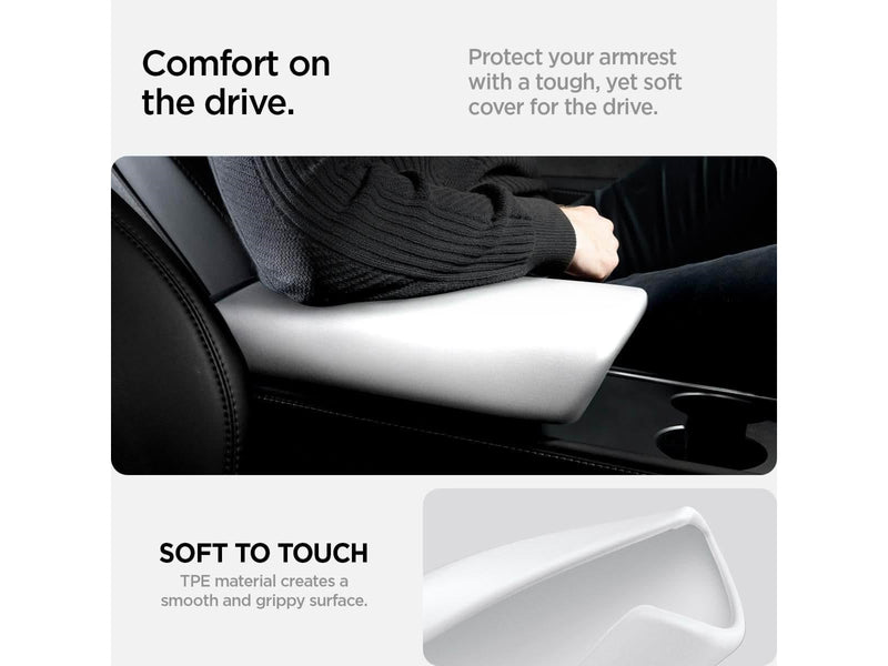 Spigen Tesla Armrest Cushion - white - Tesla Model Y/3