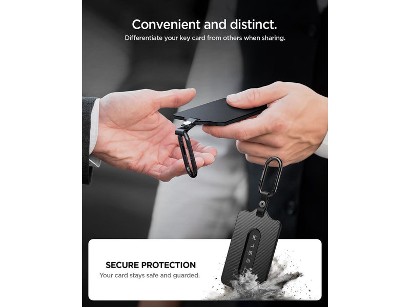 Spigen Tesla Card Holder 1 Pack - black - Tesla Key Card