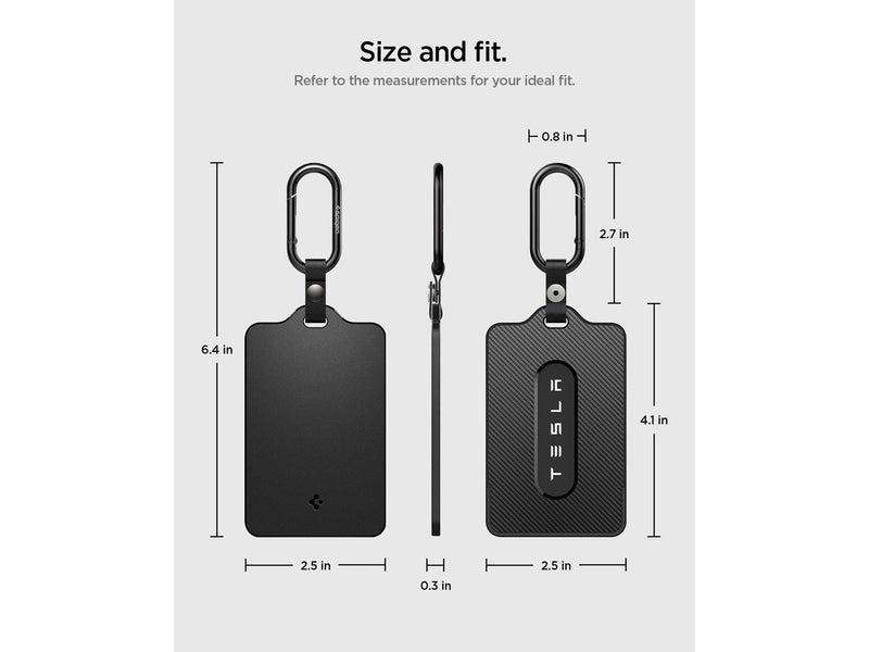 Spigen Tesla Card Holder 1 Pack - black - Tesla Key Card