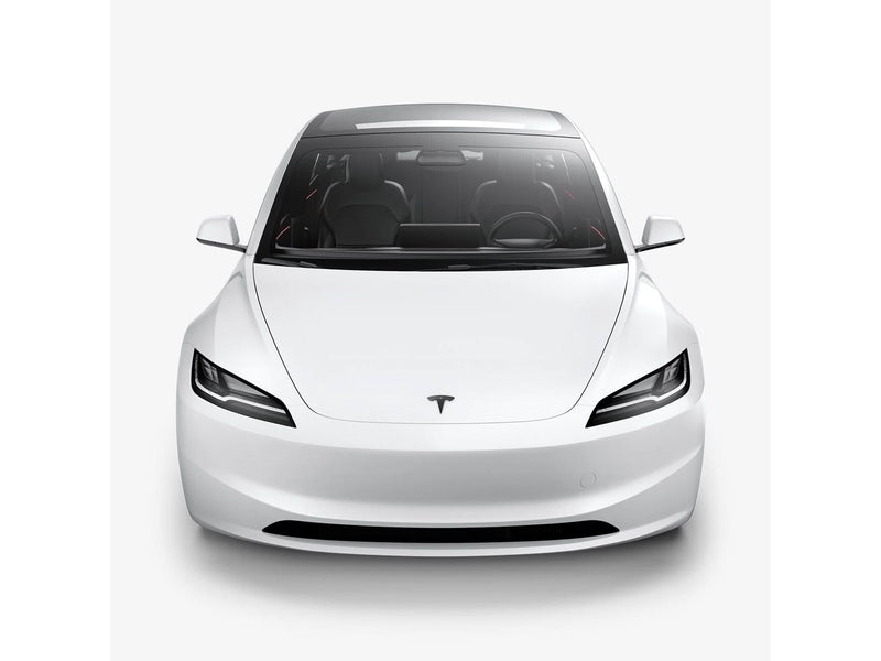 Spigen Tesla Front Emblem Logo Full Cover - black - Tesla Model 3 2024