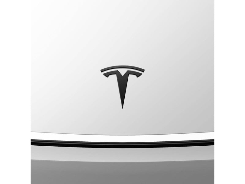 Spigen Tesla Front Emblem - black - Tesla Model YJuniper