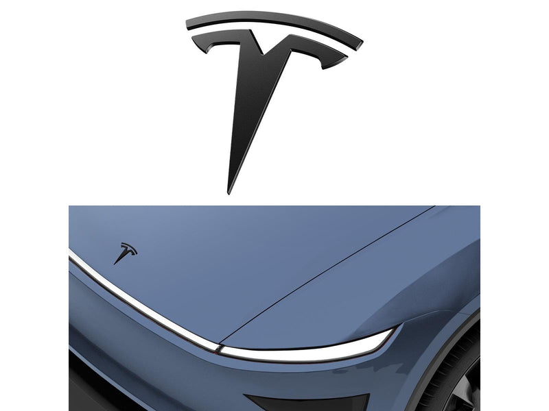 Spigen Tesla Front Emblem - black - Tesla Model YJuniper