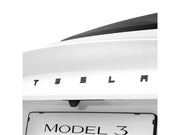Spigen Tesla Rear Emblem Logo Full Cover - black - Tesla Model 3 2024