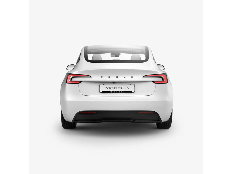 Spigen Tesla Rear Emblem Logo Full Cover - carbon - Tesla Model 3 2024